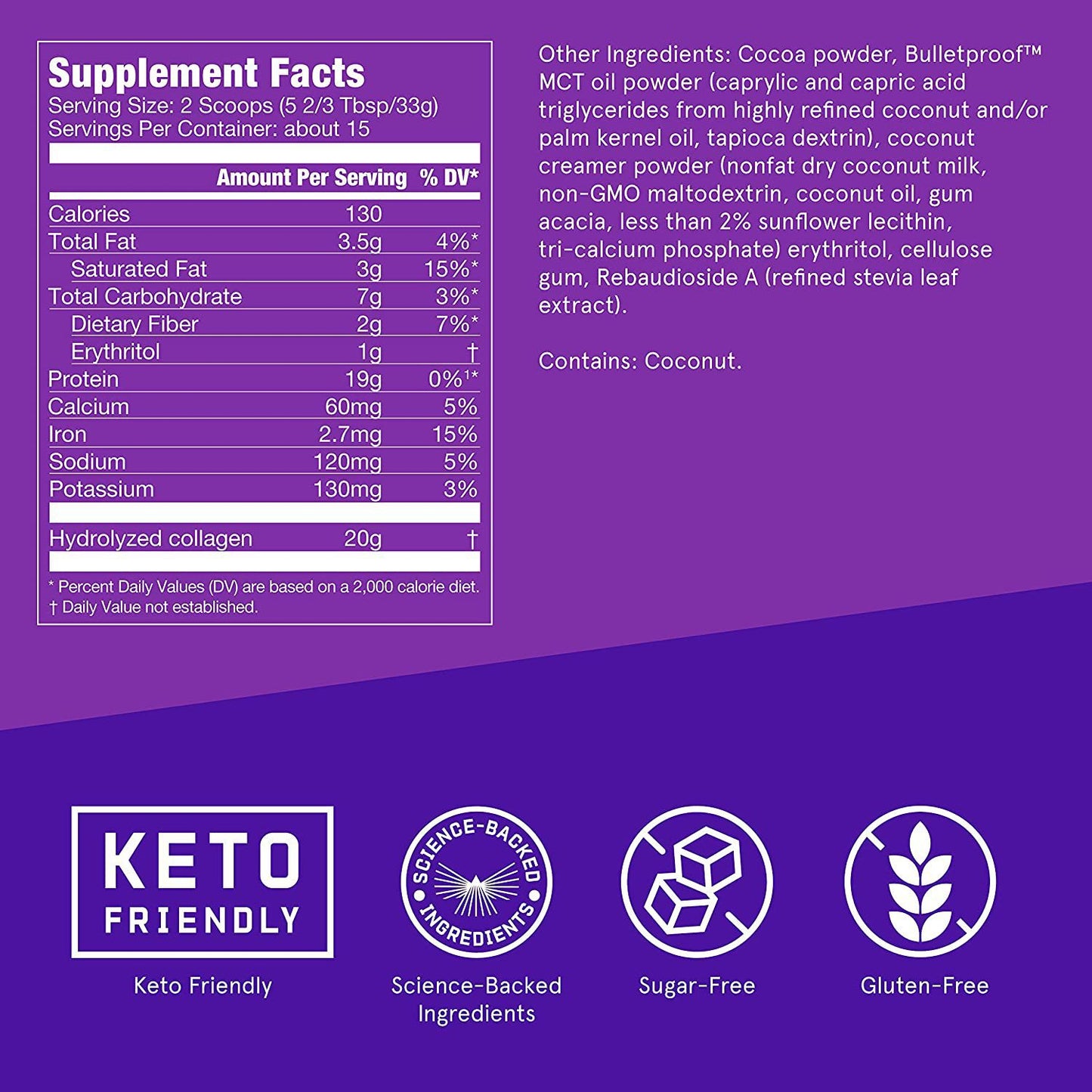 Chocolate Collagen Protein Powder - Healing Shop