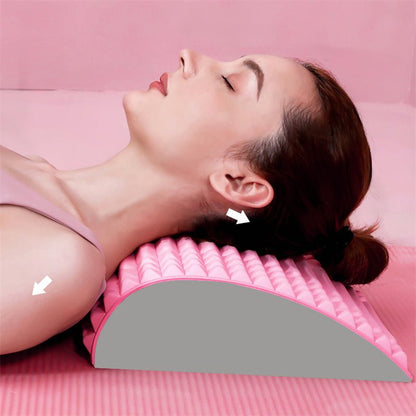 Multi-Use Back Stretcher Pillow & Lumbar Support Massager - Healing Shop