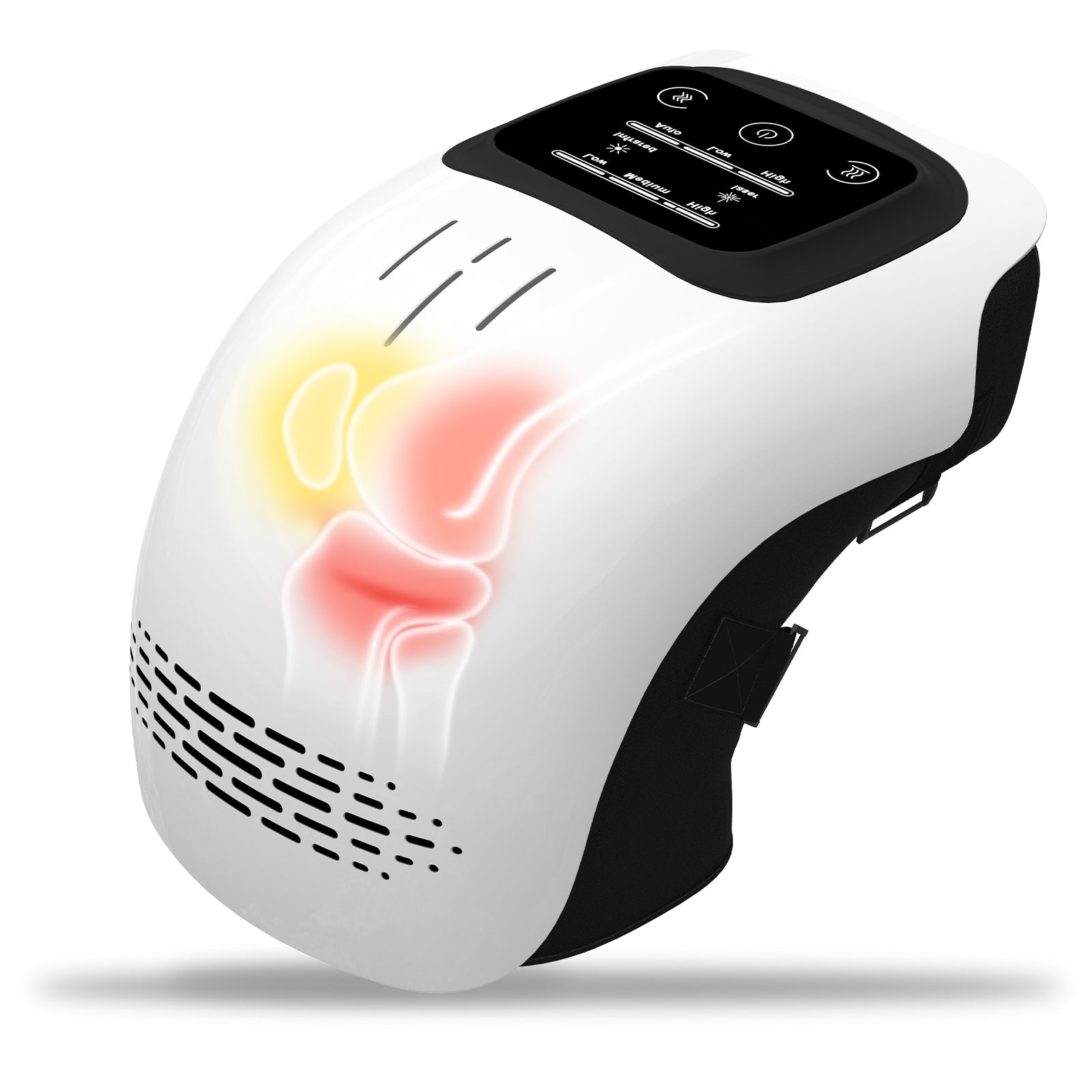 Intelligent Home Use Electric Intelligent Kneading Heating Knee Massager Rechargeable Pain Relief Infrared Laser Vibration Knee Massager - Healing Shop