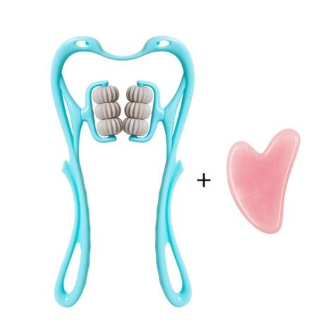 Multifunctional Manual Six-wheel Neck Massager Massage Relieve Roller Massage Tool - Healing Shop