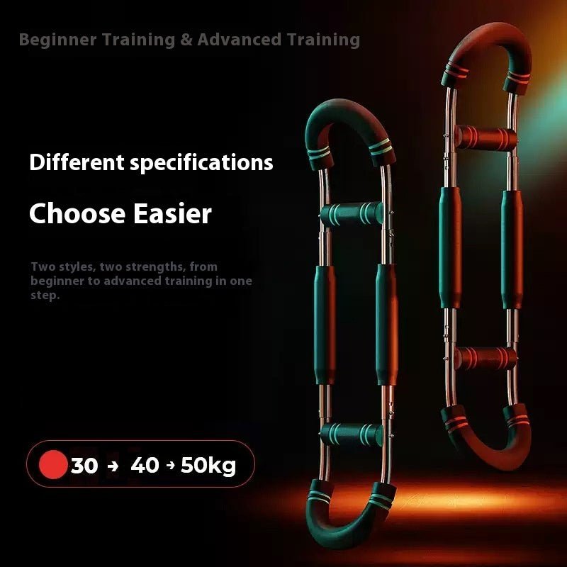 Multi-functional U-shaped Arm Strengthener Chest Trainer Adjustable Forearm Strength Exerciser Home Gym Equipment Bodybuilding - Healing Shop