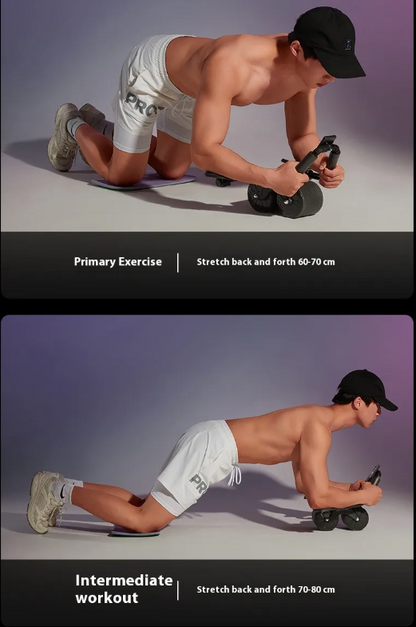 Automatic Rebound Ab Roller Wheel — Advanced Core Strengthening & Stability Trainer