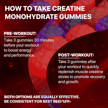 Beet Root Gummies | Muscle Boost Gummies for Energy & Stamina