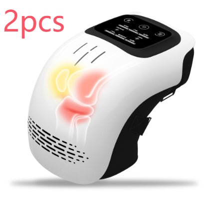 Intelligent Home Use Electric Intelligent Kneading Heating Knee Massager Rechargeable Pain Relief Infrared Laser Vibration Knee Massager - Healing Shop