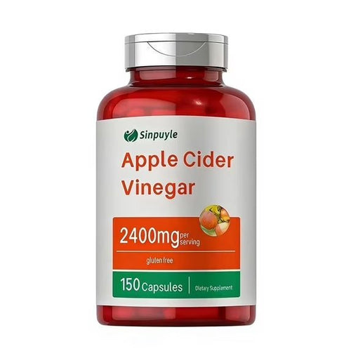 Apple Cider Vinegar Capsules 2400mg - 150 Capsules, Gluten-Free, Digestion & Weight Management Support - Healing Shop