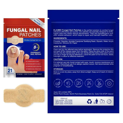 Nail Fungus Patch Waterproof Nail Repair Patch Ingrown Correction Sticker Damaged Nail Gray Care Patch Feet Care Tools - Healing Shop