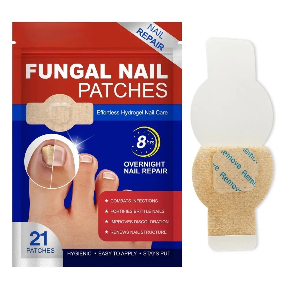 Nail Fungus Patch Waterproof Nail Repair Patch Ingrown Correction Sticker Damaged Nail Gray Care Patch Feet Care Tools - Healing Shop