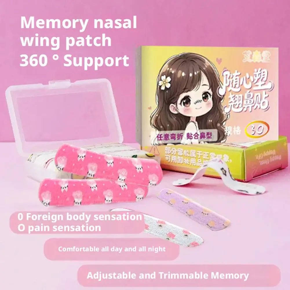 Reusable Nose Shaping & Lifting Strips (10, 20 or 30-Pack) - Healing Shop