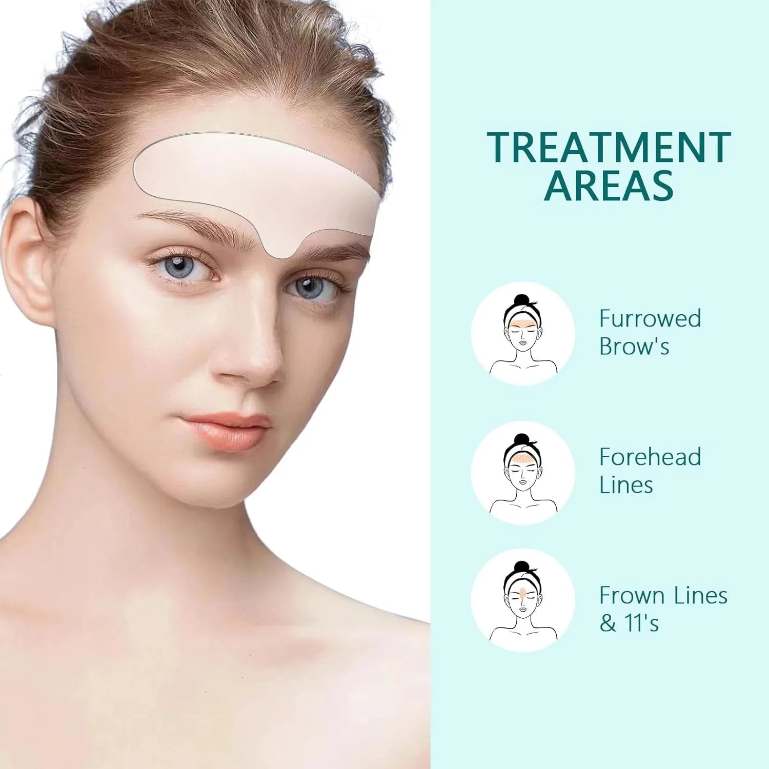 Reusable Silicone Patches Anti Rimpel Pads Silicone Wrinkle Removal Sticker Face Forehead Neck Eye Sticker Skin Care Patch - Healing Shop