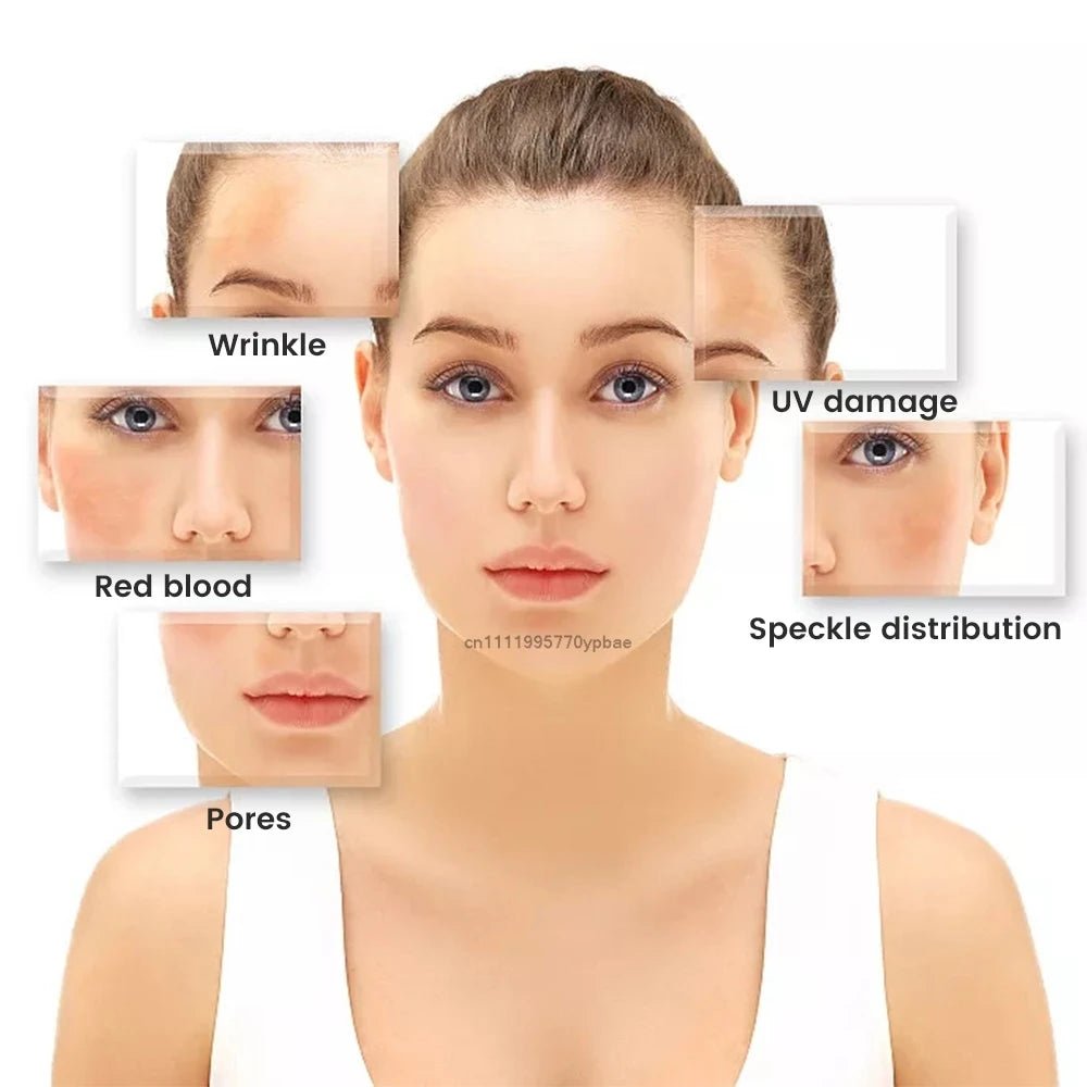 1000 times Wireless Dermatoscope Scalp Skin Analyzer Machine Facial and Body Analyzer Electronics Microscope Beauty Health Pro - Healing Shop