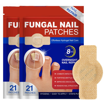 Nail Fungus Patch Waterproof Nail Repair Patch Ingrown Correction Sticker Damaged Nail Gray Care Patch Feet Care Tools - Healing Shop