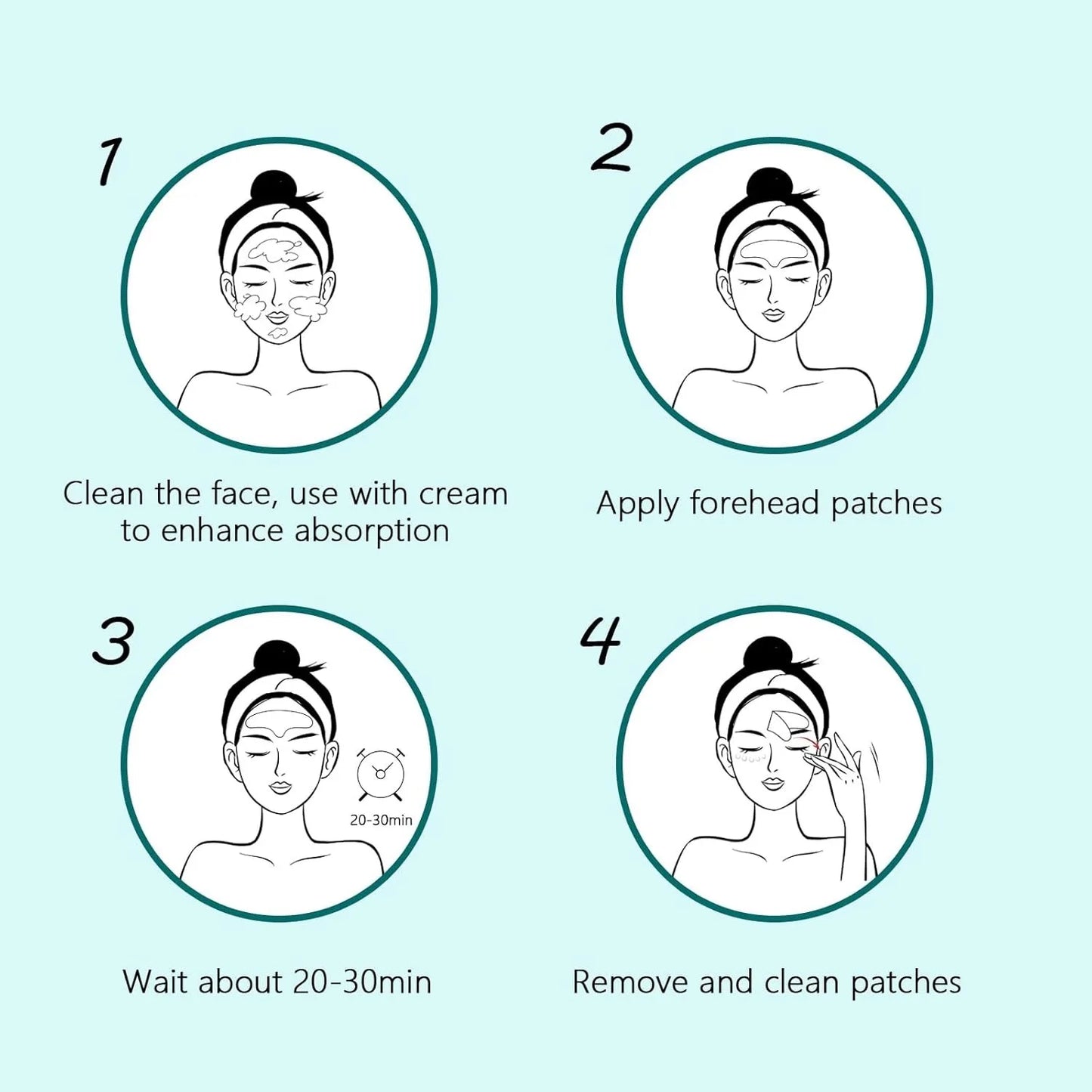 Reusable Silicone Patches Anti Rimpel Pads Silicone Wrinkle Removal Sticker Face Forehead Neck Eye Sticker Skin Care Patch - Healing Shop