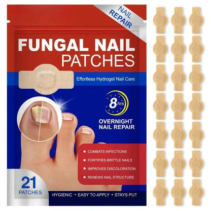 Nail Fungus Patch Waterproof Nail Repair Patch Ingrown Correction Sticker Damaged Nail Gray Care Patch Feet Care Tools - Healing Shop