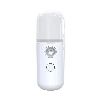 Portable Nano Mist Facial Steamer, USB Rechargeable Moisturizing Sprayer Humidifier, Deep Hydration Skin Care for Home Travel - Healing Shop