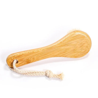 1Pc Beauty Skin Care Brush Face Cleansing Brush Soft Natural Bamboo Hair Facial Cleansing Massage Portable Wash Deep Clean Face - Healing Shop