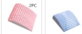 Multi-Use Back Stretcher Pillow & Lumbar Support Massager - Healing Shop