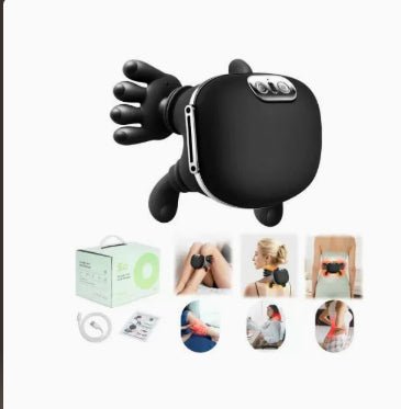 Trapezius Massager for Shoulders and Neck - Cervical Spine Relief Device with Electric Kneading Function for Home Use - Healing Shop