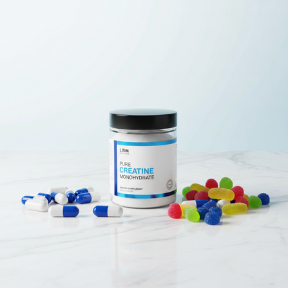 Premium Creatine Monohydrate & Calcium Phosphate Capsules