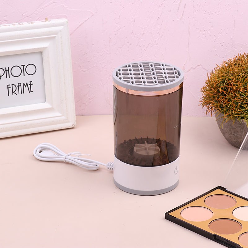 Women Eye Shadow Brush Cleaning Tool Portable Electric Makeup Brush Cleaner Machine With USB Charging Automatic Cosmetic Brush - Healing Shop