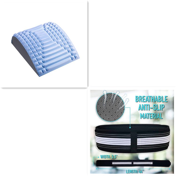 Multi-Use Back Stretcher Pillow & Lumbar Support Massager - Healing Shop
