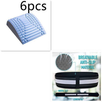 Multi-Use Back Stretcher Pillow & Lumbar Support Massager - Healing Shop