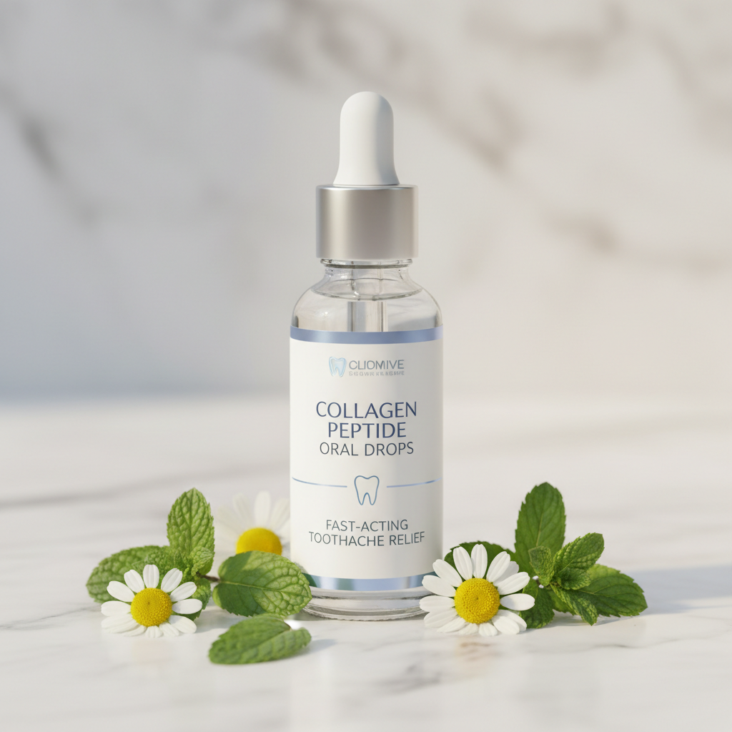 Collagen Peptide Oral Drops | Fast-Acting Toothache Medicine