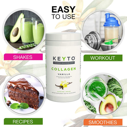 Vanilla-flavored Collagen Powder Hydrolyzed - Healing Shop