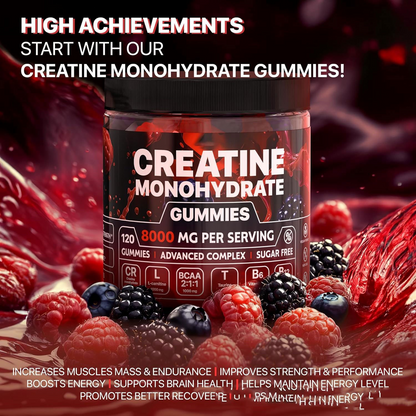 Beet Root Gummies | Muscle Boost Gummies for Energy & Stamina
